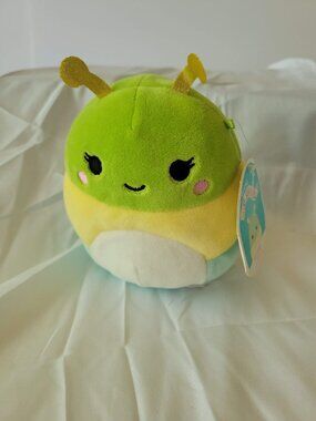 Rutabaga the Caterpillar Squishmellow Plush Kellytoy 5" NWT